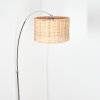 Cavaca Lampa stojąca Chrom, Czarny, 1-punktowy