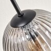 Koyoto lampa sufitowa, kula świetlna 81 cm bursztynowy, przezroczysty, przydymiony, 10-punktowe