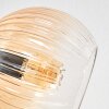 Koyoto lampa sufitowa, kula świetlna 81 cm bursztynowy, przezroczysty, przydymiony, 10-punktowe