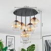 Koyoto Lampa sufitowa, Kula świetlna 33 cm W kolorze bursztynu, Przezroczysty, 5-punktowe