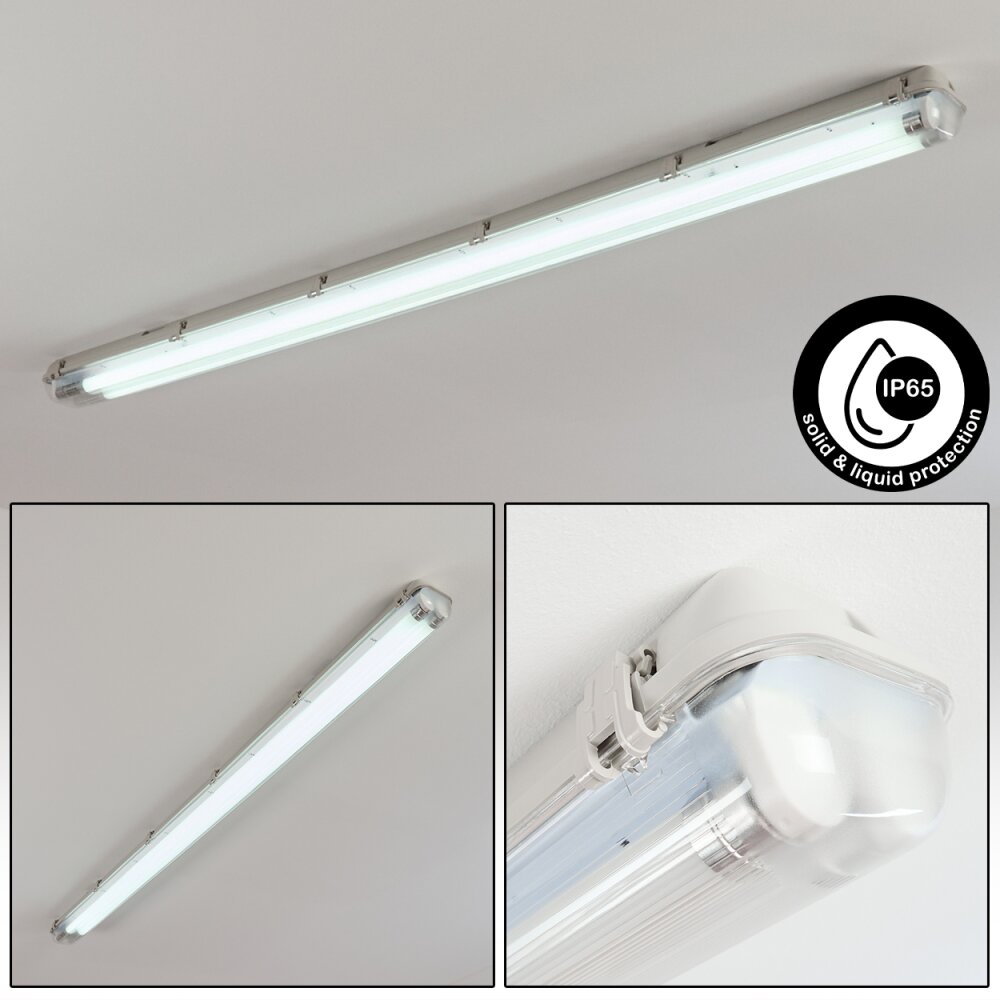 Ilena Oświetlenie zewnętrzne, Lampa łazienkowa, Lampa sufitowa LED Szary, 1-punktowy main product photo