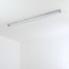 Ilena zewnętrzna lampa sufitowa, oświetlenie zewnętrzne, lampa łazienkowa, reflektor budowlany, lampa sufitowa LED szary, 1-punktowy