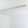 Ilena zewnętrzna lampa sufitowa, oświetlenie zewnętrzne, lampa łazienkowa, reflektor budowlany, lampa sufitowa LED szary, 1-punktowy