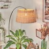 Cavaca Lampa stojąca Chrom, Czarny, 1-punktowy