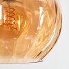 Koyoto lampa wisząca, kula świetlna, lampa wisząca bursztynowy, przydymiony, 6-punktowe