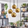 Ripoll Lampa wisząca, Kula świetlna, Lampa wiszącego klastra Złoty, 4-punktowe