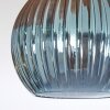 Koyoto lampa sufitowa, kula świetlna 40 cm kolory naturalne, czarny, 3-punktowe