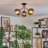 Gastor Lampa sufitowa, Kula świetlna Niebeieski, Zielony, Przezroczysty, W kolorze miedzi, 3-punktowe