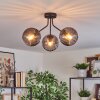 Koyoto Lampa sufitowa, Kula świetlna Przydymiony, 3-punktowe