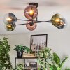 Gastor Lampa sufitowa, Kula świetlna 50 cm Niebeieski, Zielony, Przezroczysty, W kolorze miedzi, 6-punktowe