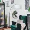 Bassagoda Lampa stojąca Chrom, Czarny, 1-punktowy