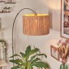 Granja Lampa stojąca Nikiel matowy, Czarny, 1-punktowy
