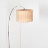 Cavaca Lampa stojąca Nikiel matowy, Czarny, 1-punktowy
