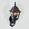 Naofe Zewnętrzny kinkiet, Lampa ścienna Czarny, 1-punktowy, Czujnik ruchu