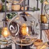 Ripoll Lampa wisząca, Kula świetlna, Lampa wisząca W kolorze bursztynu, Przezroczysty, Przydymiony, 6-punktowe