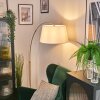 Bassagoda Lampa stojąca Mosiądz, Czarny, 1-punktowy