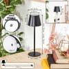 Salgadinho Zewnętrzna lampa stołowa, Lampa łazienkowa, Lampa stołowa LED Czarny, 1-punktowy