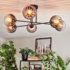 Koyoto Lampa sufitowa, Kula świetlna 78 cm Przezroczysty, Przydymiony, 6-punktowe