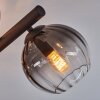 Koyoto lampa sufitowa, kula świetlna bursztynowy, przezroczysty, przydymiony, 10-punktowe