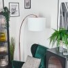 Bassagoda Lampa stojąca Miedź, Czarny, 1-punktowy