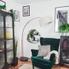 Bassagoda Lampa stojąca Miedź, Czarny, 1-punktowy
