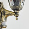 Naofe Zewnętrzny kinkiet, Lampa ścienna Złoty, Czarny, 1-punktowy, Czujnik ruchu