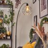 Ripoll lampa stojąca, lampa podłogowa łukowa czarny, 1-punktowy
