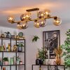 Gastor Lampa sufitowa, Kula świetlna Złoty, Czarny, 10-punktowe