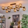 Gastor Lampa sufitowa, Kula świetlna Złoty, Czarny, 10-punktowe