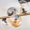 Gastor Lampa sufitowa, Kula świetlna Złoty, Czarny, 10-punktowe