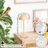 Laken Zewnętrzna lampa stołowa, Lampa łazienkowa, Lampa stołowa LED Beżowy, 1-punktowy