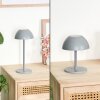 Laken Zewnętrzna lampa stołowa, Lampa łazienkowa, Lampa stołowa LED Szary, 1-punktowy