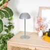 Laken Zewnętrzna lampa stołowa, Lampa łazienkowa, Lampa stołowa LED Szary, 1-punktowy