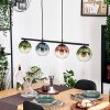 Gastor lampa wisząca, kula świetlna, lampa wisząca niebeieski, zielony, przezroczysty, miedziany, 4-punktowe