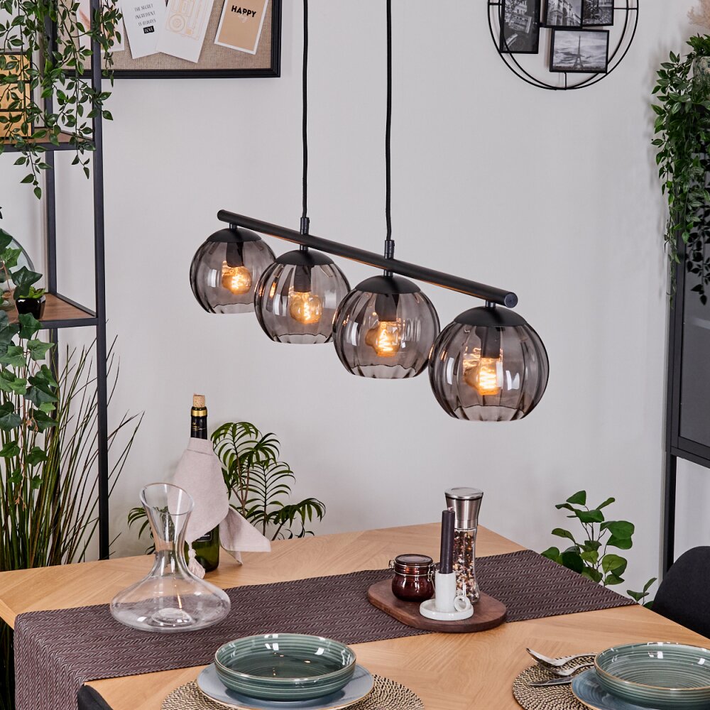 Koyoto Lampa wisząca, Kula świetlna, Lampa wisząca Przydymiony, 4-punktowe main product photo