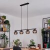 Koyoto Lampa wisząca, Kula świetlna, Lampa wisząca Przydymiony, 4-punktowe