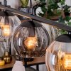 Koyoto lampa wisząca, kula świetlna, lampa wisząca bursztynowy, przezroczysty, przydymiony, 4-punktowe