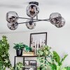 Ripoll Lampa sufitowa, Kula świetlna Przydymiony, 6-punktowe