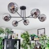 Ripoll Lampa sufitowa, Kula świetlna Przydymiony, 6-punktowe