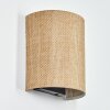Labrujo lampa up & down, kinkiet czarny, 1-punktowy