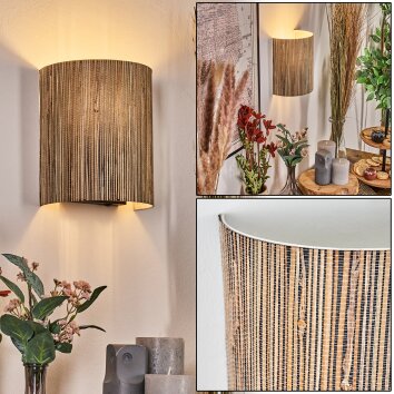 Viadores lampa up & down, kinkiet czarny, 1-punktowy