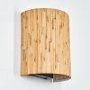 Viadores lampa up & down, kinkiet czarny, 1-punktowy