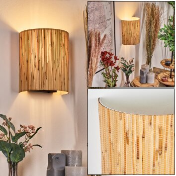 Viadores lampa up & down, kinkiet czarny, 1-punktowy