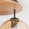Koyoto lampa sufitowa, kula świetlna kolory naturalne, czarny, 3-punktowe