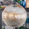 Koyoto Lampa wisząca, Kula świetlna, Lampa wiszącego klastra W kolorze bursztynu, Złoty, Przezroczysty, Przydymiony, 4-punktowe