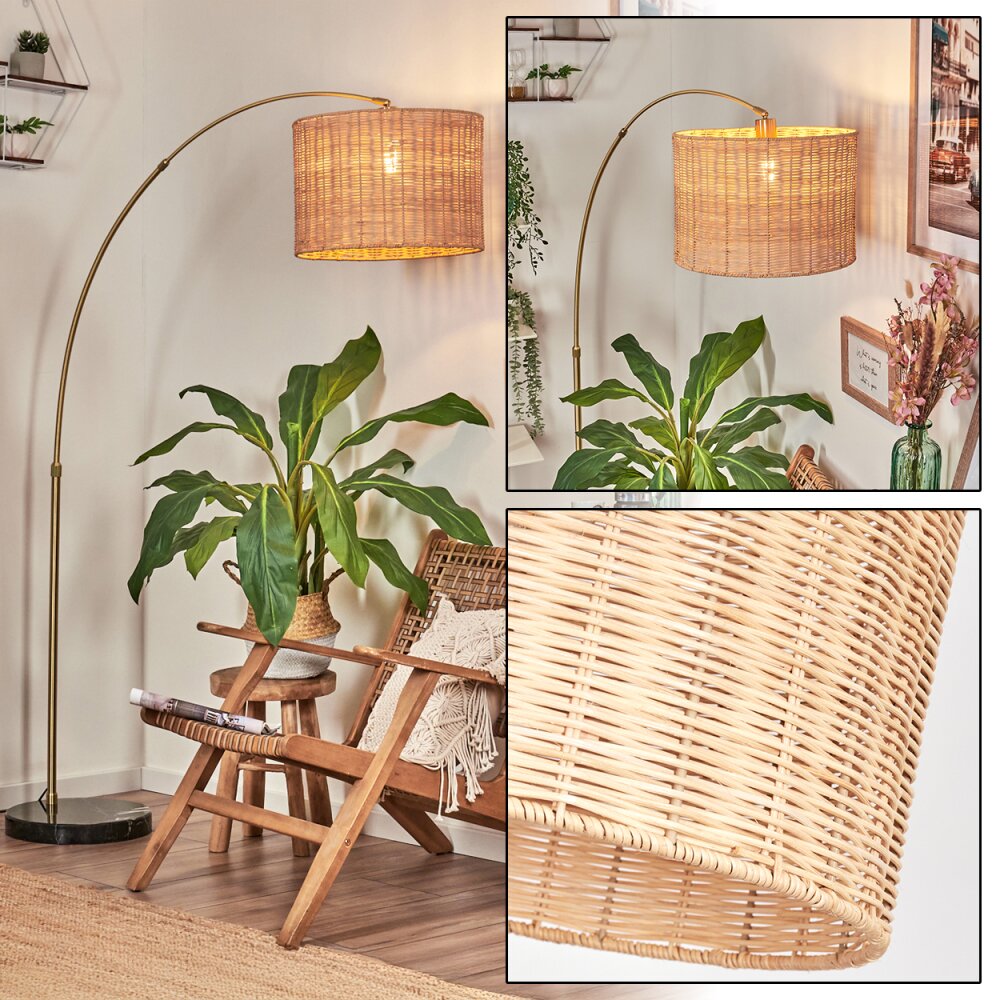 Cavaca Lampa stojąca Mosiądz, Czarny, 1-punktowy main product photo