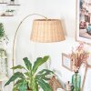 Cavaca Lampa stojąca Mosiądz, Czarny, 1-punktowy