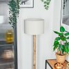 Soungou lampa stojąca kolory naturalne, czarny, 1-punktowy