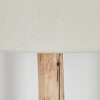 Soungou lampa stojąca kolory naturalne, czarny, 1-punktowy
