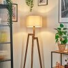 Soungou lampa stojąca kolory naturalne, czarny, 1-punktowy